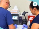 Point of Care CBC analyzer at Principle Health Systems STAT labs